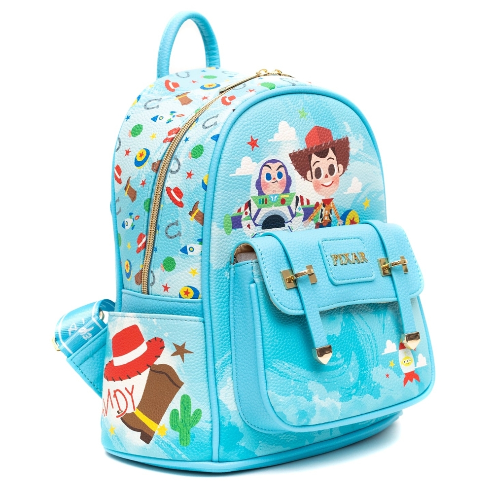 Pixar Blue Women's Backpack Toy Story WONDAPOP Mini